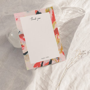 Invitación Colorido Resumen Arte Personalizado Gracias