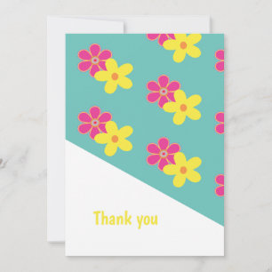 Invitación Colorido Retro Personalizado Gracias