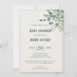 Invitación Colorous Jungle Adventure Baby Shower