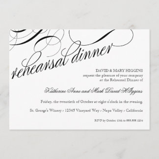Invitación Coma, bebe toma matrimonio invita a cenar ensayo
