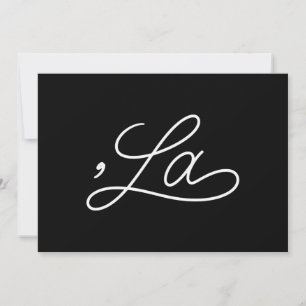 Invitación Coma La 2024