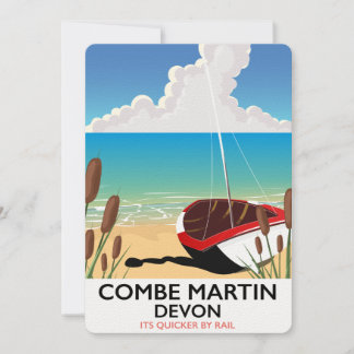 Invitación Combe Martin Devon