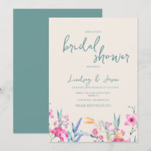 Combinación de flores silvestres en acuarela para