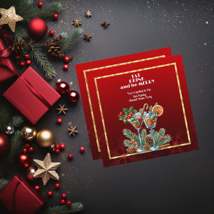 INVITACIÓN COME BEBIDA Y SEA NAVIDAD FEROSA