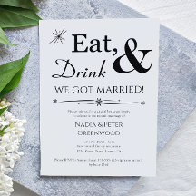 Come Comamos Nos Casamos Fiesta de Elopamiento