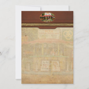 Invitación Comedor - Pruebe nuestro plato de 25 centavos 1940