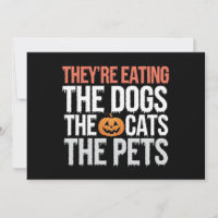 Comen Los Perros Los Gatos Los Mascotas Halloween