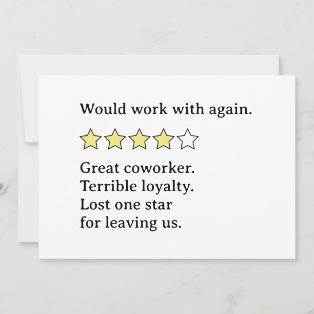 Invitación Comentarios de trabajadores mixtos: puntos fuertes (Anverso)