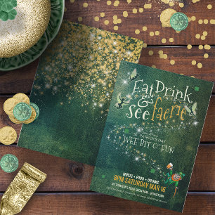 Invitación Comer, beber y ver Faerie ID637
