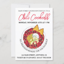 Comida de cena de cocina de sopa de chile de chile