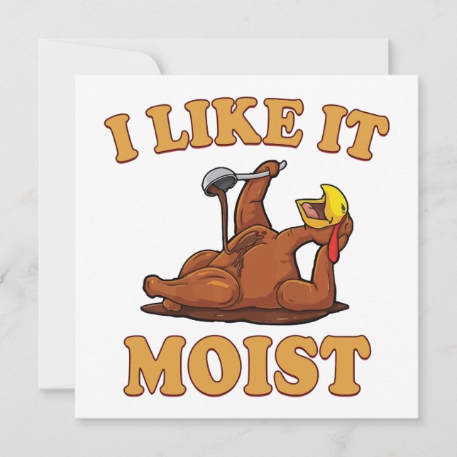 Invitación Comidas Divertidas de Acción de Gracias Conjunto d (Anverso)