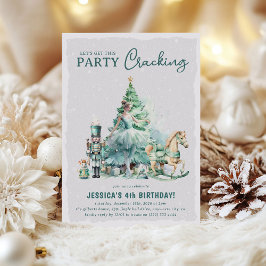 Invitación Comienza esta fiesta de Navidad para niños