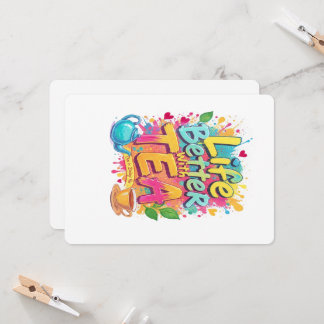 Invitación ¡Comienza tu día con positividad! ☕ Este vibrante