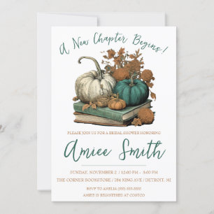 Invitación ¡Comienza un nuevo capítulo! Bridal Shower de cala