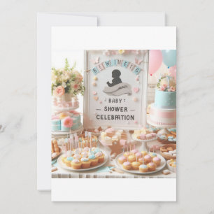 Invitación "Comienzos dulces: una celebración de Baby Shower"