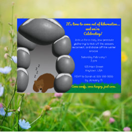 Invitación Coming Out of Hibernation-Cozy Winter to Spring 