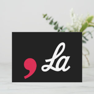 Invitación Comma La Funny Puntuación Kamala Harris