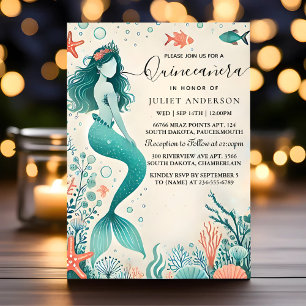 Invitación Como El Agua Los Océanos Pescados Viven Bajo El Ma