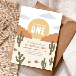 Invitación Cómo Occidente era un bovino cumpleaños