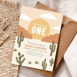 Invitación Cómo Occidente era un bovino cumpleaños