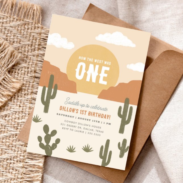 Invitación Cómo Occidente era un bovino cumpleaños (Subido por el creador)