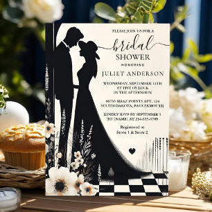 Invitación Como Retro Studio Creative Illustrated Bridal Show