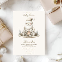 Cómodo Baby Shower Santa Winter