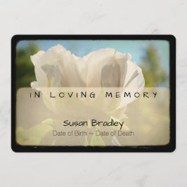 Invitación Compasión por los recuerdos de Peony Vintage 4