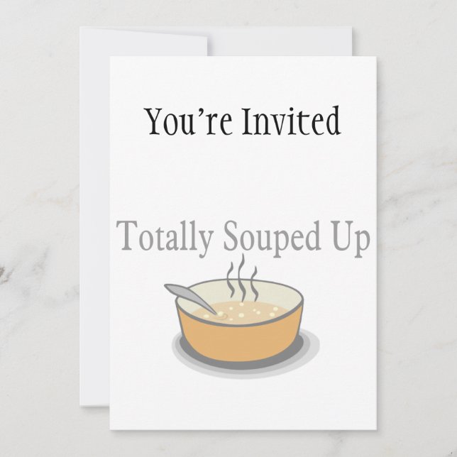Invitación Completamente Empujado (Anverso)
