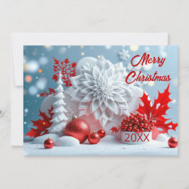 Invitación Composición Flor de Invierno