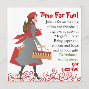 Invitación Compras de navidades