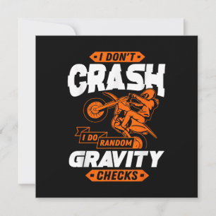 Invitación Comprobaciones aleatorias de gravedad - Motocross