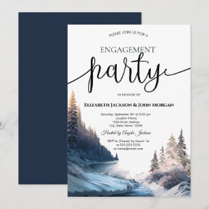Invitación Compromiso con el paisaje y la naturaleza, el bosq