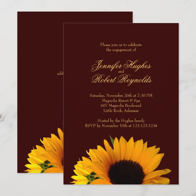 Invitación Compromiso de caída (Anverso / Reverso)