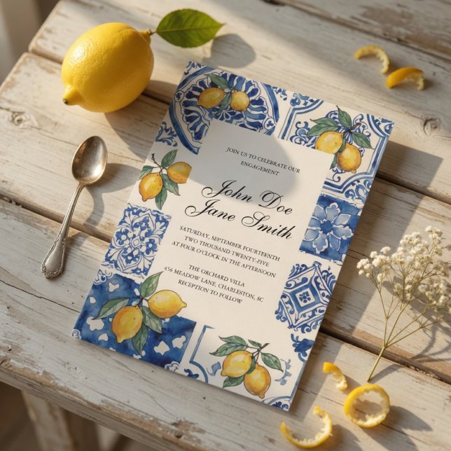 Invitación Compromiso de Limón Mediterráneo (Subido por el creador)