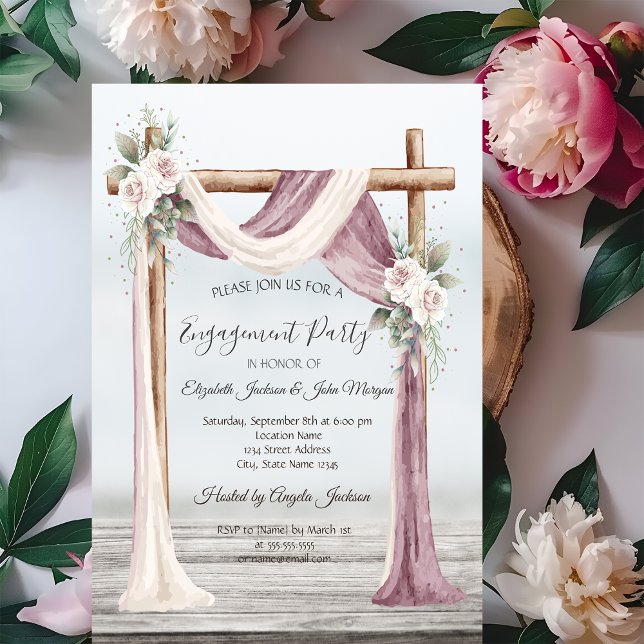 Invitación Compromiso en el Arbor de la Playa (Subido por el creador)