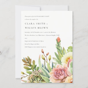 INVITACIÓN COMPROMISO FOLIAGÉTICO DE CACTI CON SUCULENTOS DES