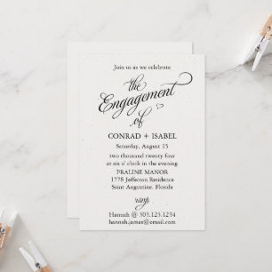Invitación Compromiso Minimalista