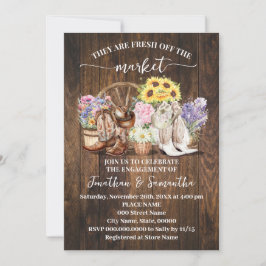 Invitación Compromiso Occidental Están Frescos en el Mercado