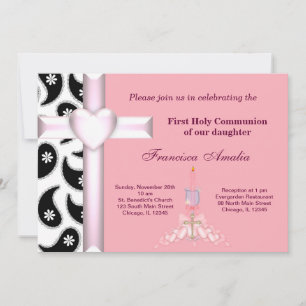 Invitación Comunión sagrada de Damasco