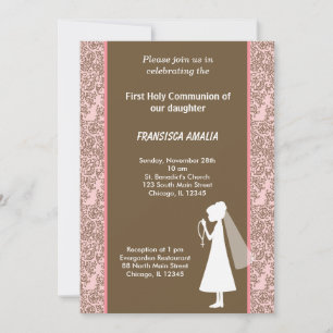 Invitación Comunión sagrada de Damasco