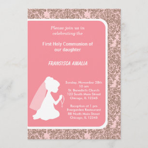 Invitación Comunión sagrada de Damasco