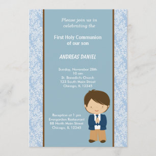 Invitación Comunión sagrada de Damasco