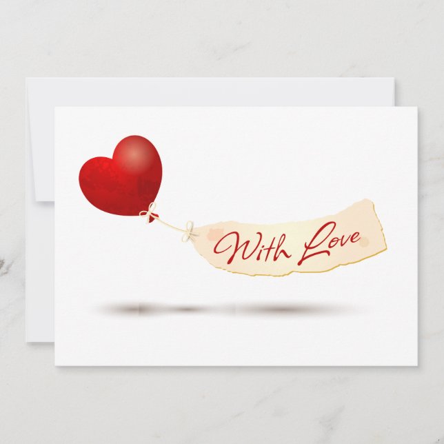 Invitación Con amor (Anverso)