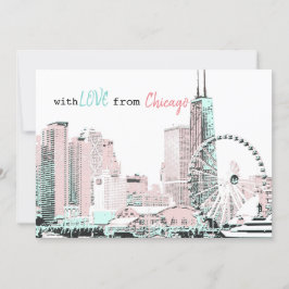 Invitación Con amor desde Chicago
