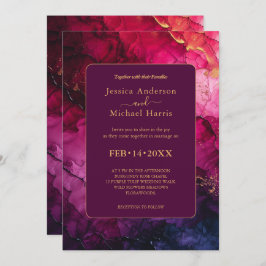 Invitación Con DETALLES bodas Elegancia Celestial