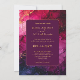 Invitación Con FOTO Celestial Elegancia La Sinfonía De Mármol