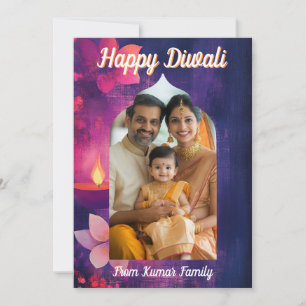 Invitación Con foto y texto personalizado Glow & Tell, tarjet