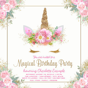 Featured image of post Imagenes De Invitaciones De Cumpleaños De Unicornio