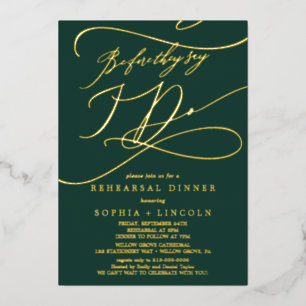 INVITACIÓN CON RELIEVE METALIZADO 